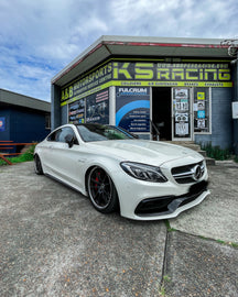 Mercedes Benz C63 C63S AMG C205 Premium Wireless Air Suspension Kit - KS RACING