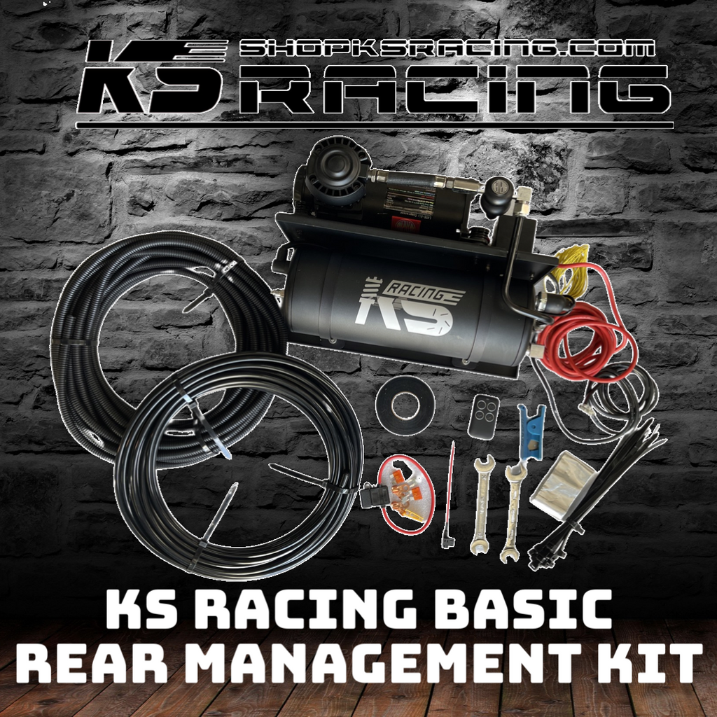 KS RACING Holden Commodore VZ Rear Only Air Suspension Kit - Wireless Remote