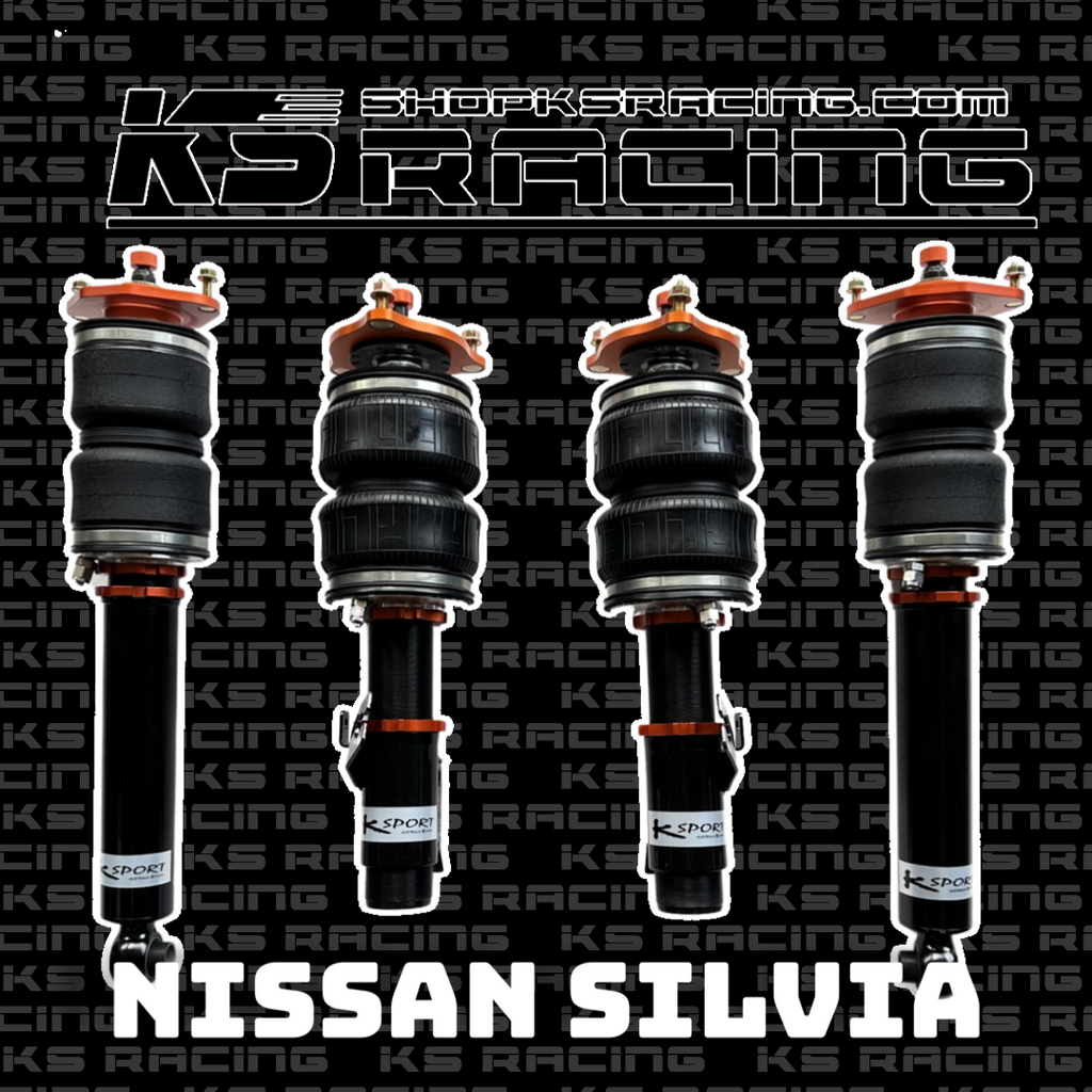Nissan Silvia S14 S15 95-02 Air Suspension Air Struts Front and Rear - K SPORT