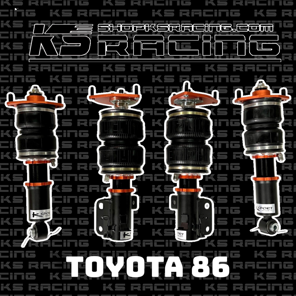 Toyota 86 Air Suspension Air Struts Front and Rear - K SPORT