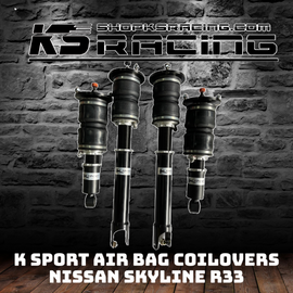 Nissan Skyline R33 GTR Air Suspension Air Struts Front and Rear - K SPORT