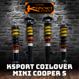 Mini COOPER S R58 coupe; aftermarket wheel or wheel spacer may be required 12-15 - KSPORT Coilover Kit