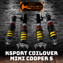 Load image into Gallery viewer, Mini COOPER S R58 coupe; aftermarket wheel or wheel spacer may be required 12-15 - KSPORT Coilover Kit