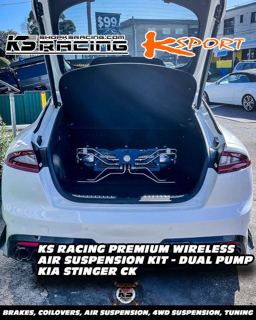Kia Stinger CK 17-UP Premium Wireless Air Suspension Kit - KS RACING