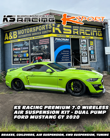 Ford Mustang 15-UP Premium Wireless Air Suspension Kit - KS RACING
