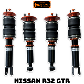Nissan Skyline R32 GTR Air Suspension Air Struts Front and Rear - K SPORT