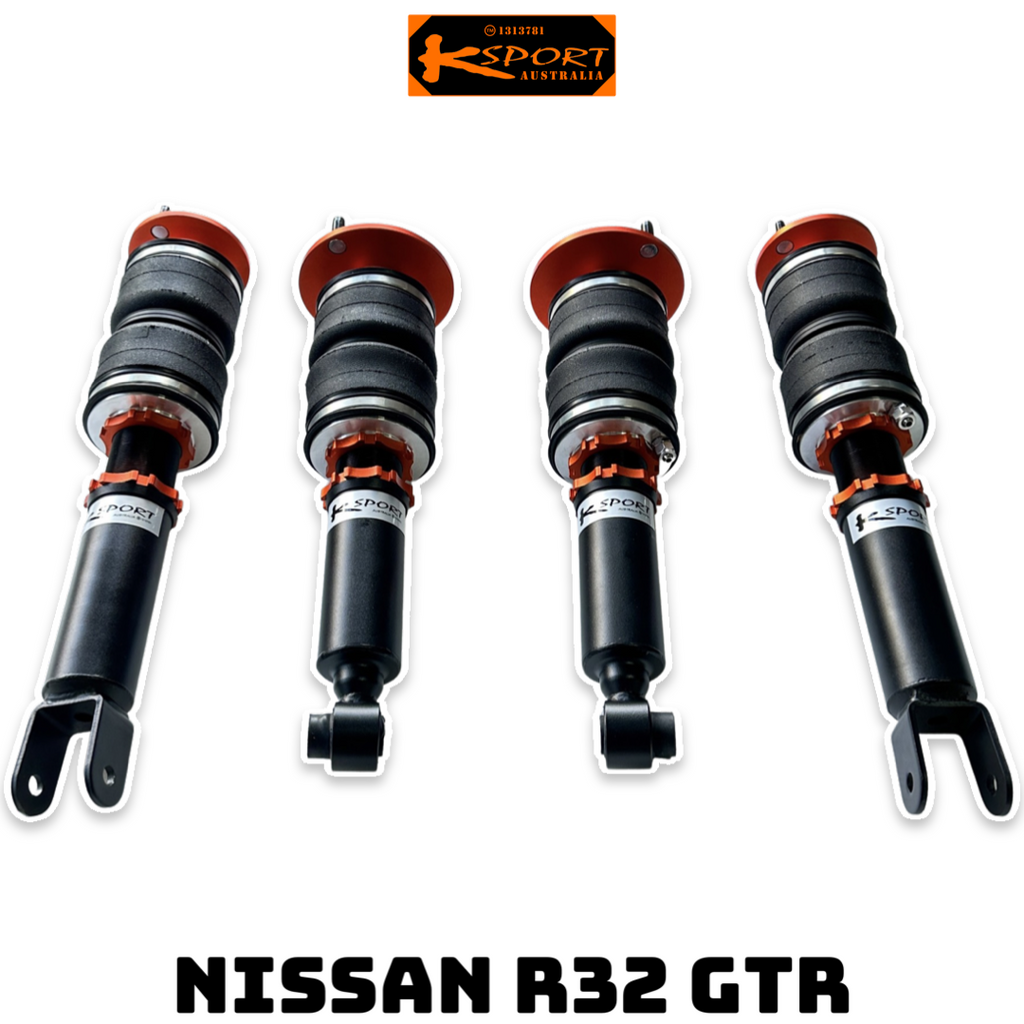Nissan Skyline R32 GTR Air Suspension Air Struts Front and Rear - K SPORT