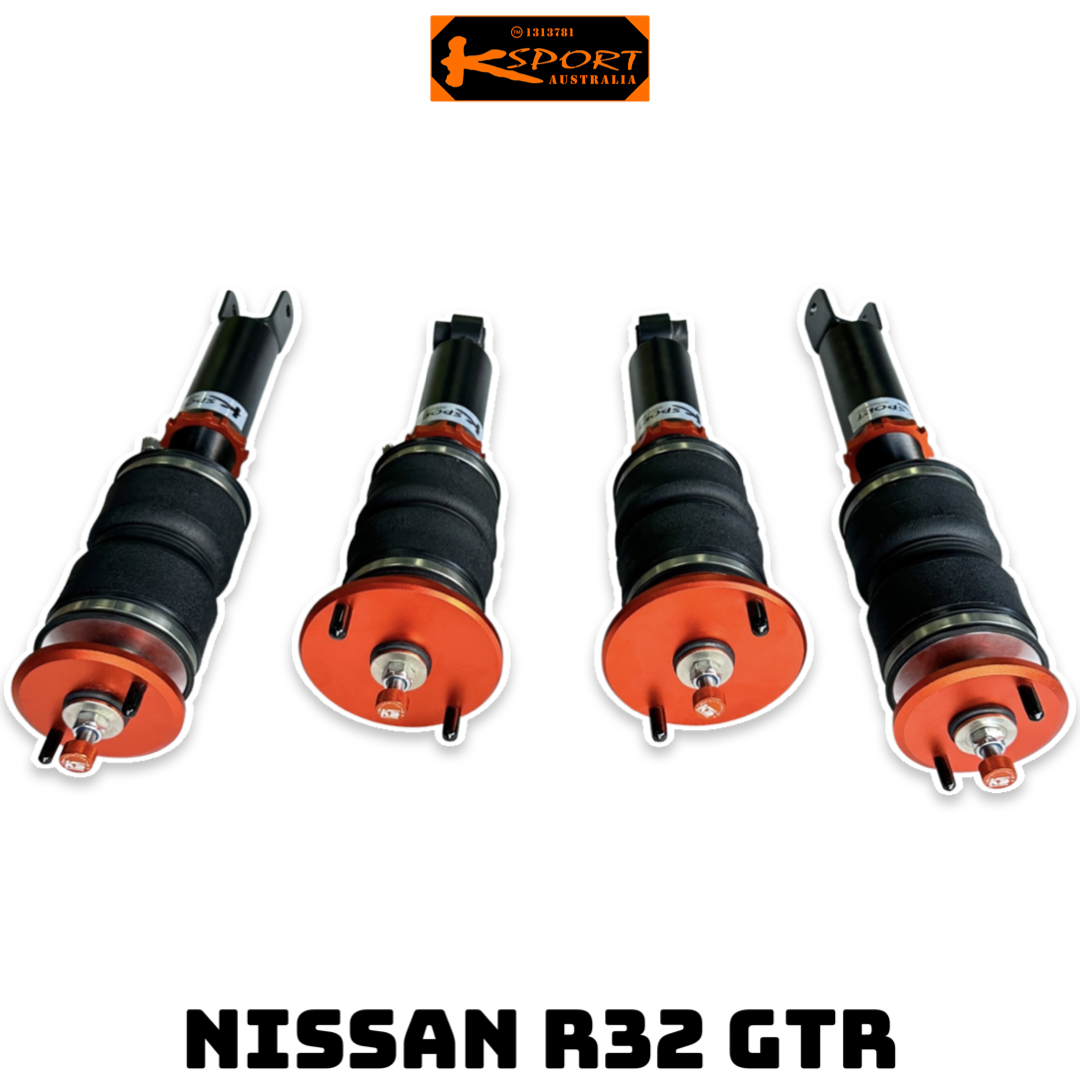 Nissan Skyline R32 GTR Air Suspension Air Struts Front and Rear - K SP ...