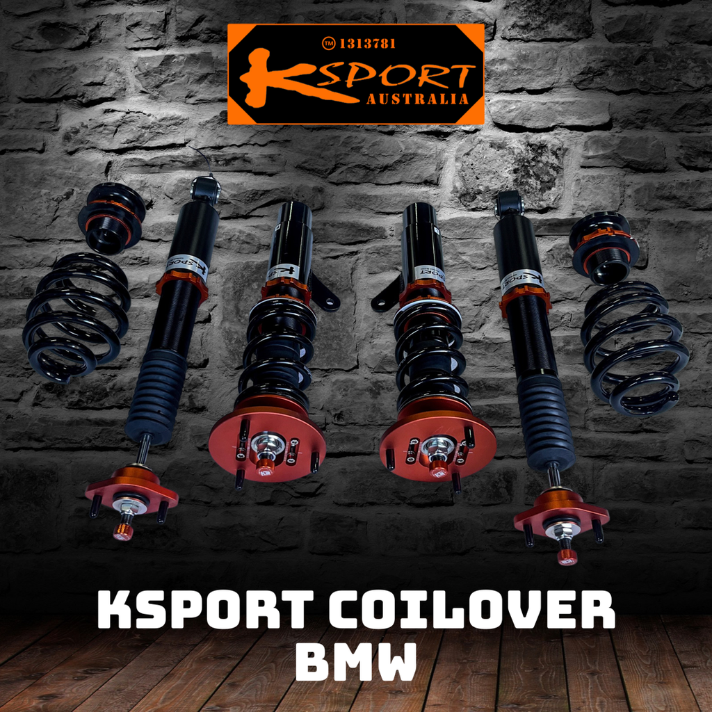BMW 3-series 2wd; Rr shock & spring separate E46 98-05 - KSPORT COILOVER KIT