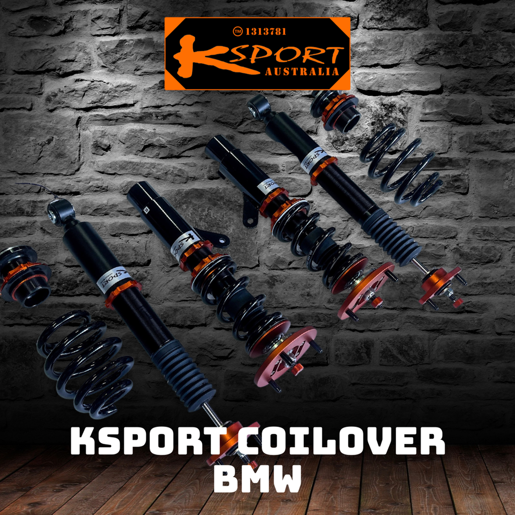 BMW 3-series 2wd, Rr shock & spring in one unit (trimming vehicle body is required) E46 98-05 - KSPORT COILOVER KIT