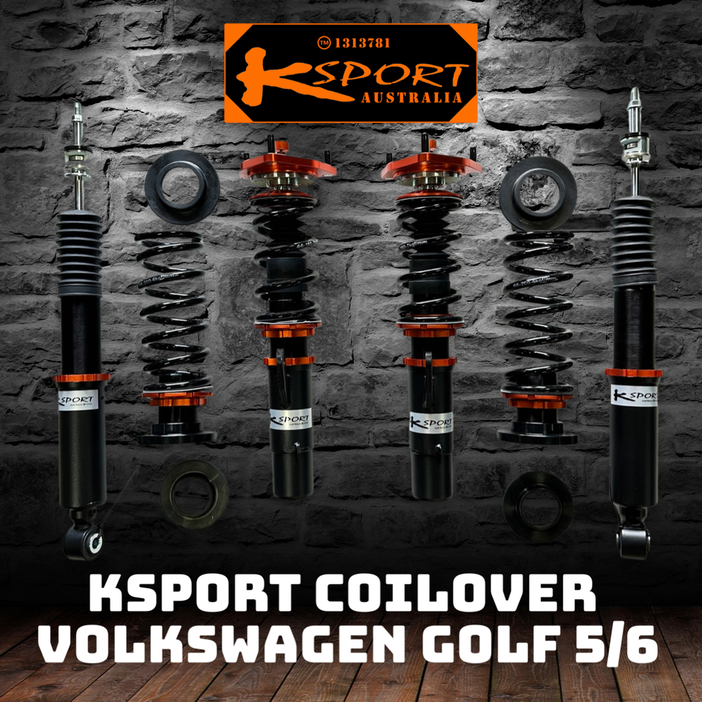 Volkswagen GOLF 5 MKV strut dia. 50mm, 2wd 03-08 - KSPORT Coilover Kit