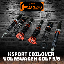 Load image into Gallery viewer, Volkswagen GOLF 5 MKV incl GTI, strut dia. 55mm, 2wd 03-08 - KSPORT Coilover Kit