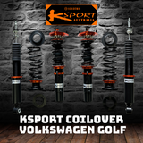 Volkswagen GOLF 7 MK VII strut dia. 55mm, 2wd 12-UP - KSPORT Coilover Kit