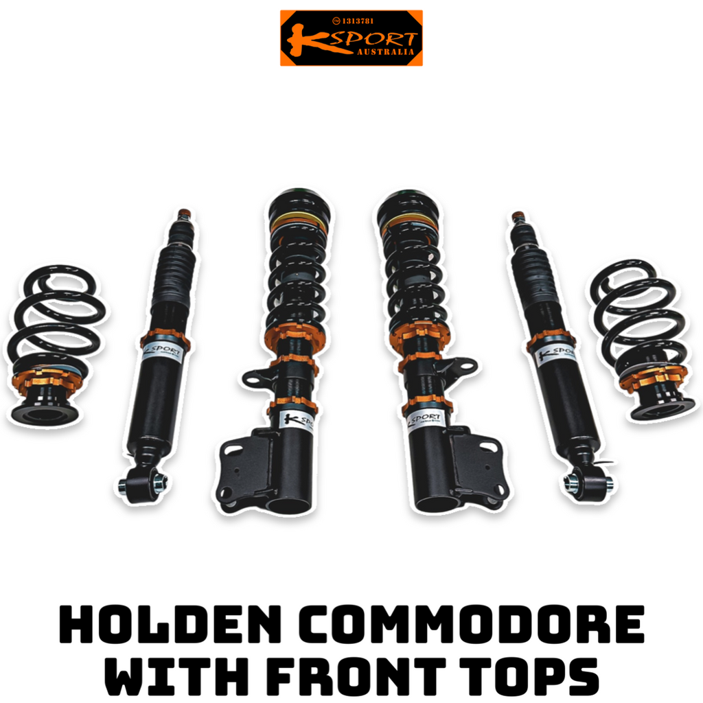 Holden Commodore VT VY VX Sedan with Front Strut Tops - KSPORT Coilover Kit