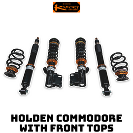 Holden Commodore VZ Sedan with Front Strut Tops - KSPORT Coilover Kit