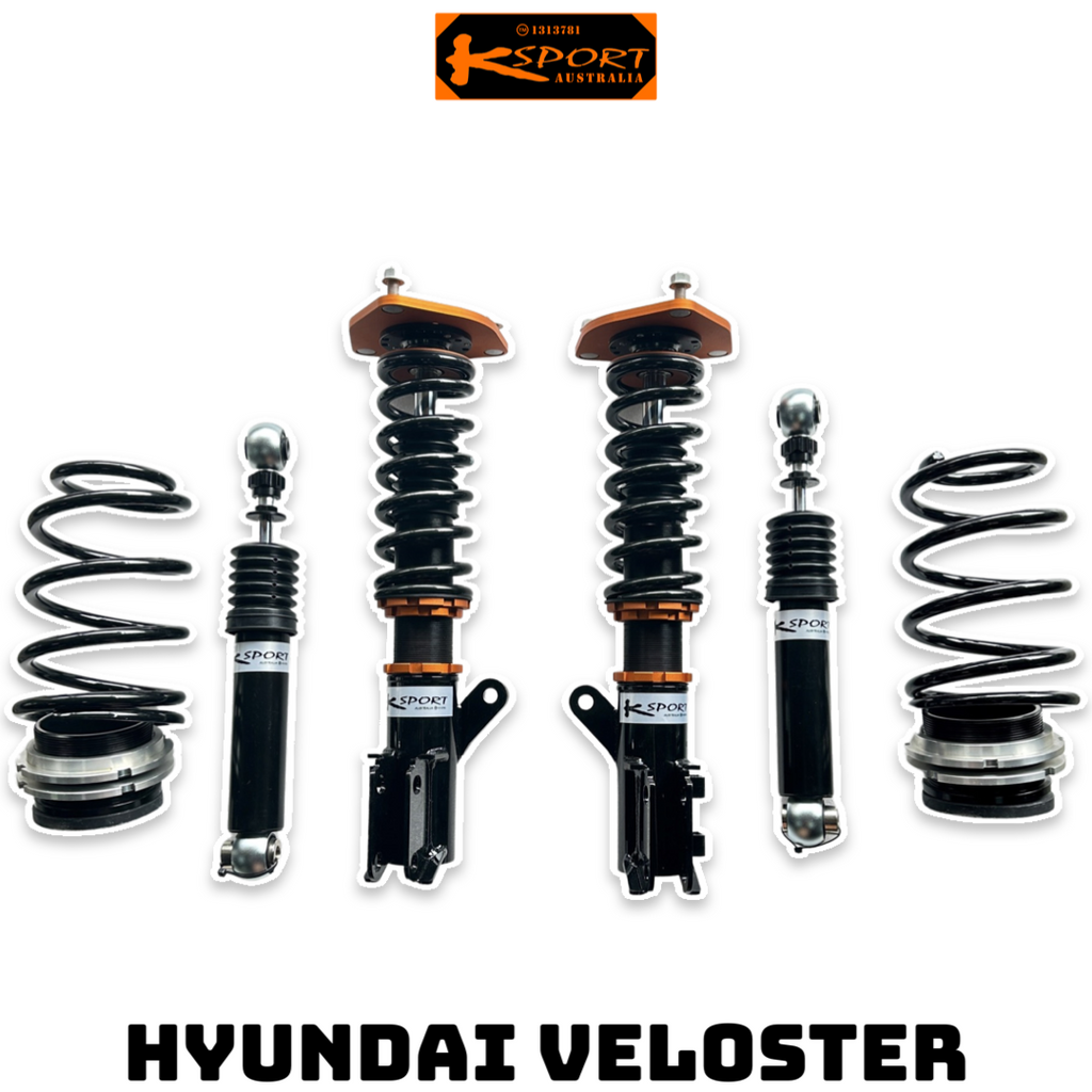 Hyundai VELOSTER  incl. Turbo R-spec; excluding N Line and Electronically Controlled Suspension 19-up - KSPORT Coilover Kit
