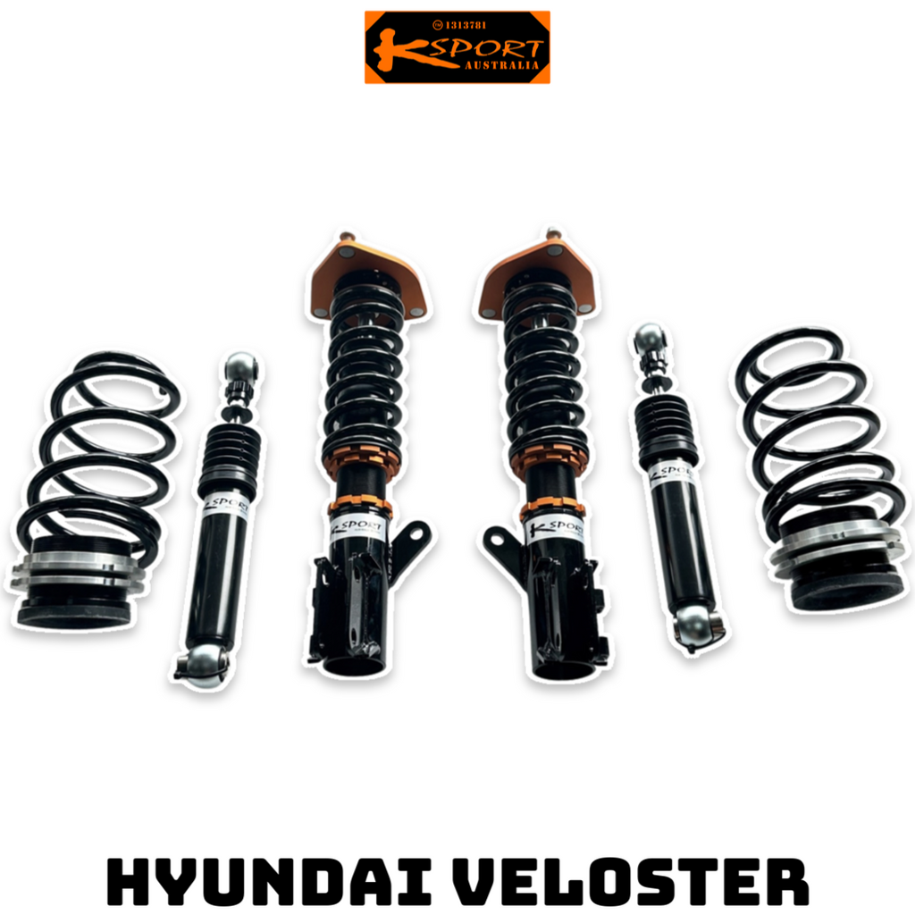 Hyundai VELOSTER  incl. Turbo R-spec; excluding N Line and Electronically Controlled Suspension 19-up - KSPORT Coilover Kit