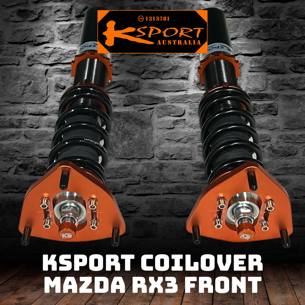 Mazda RX3 FRONT ONLY - KSPORT Coilover Set