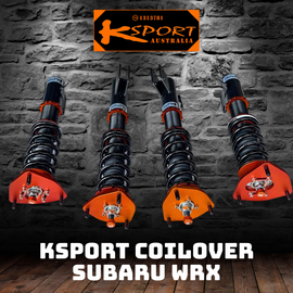 Subaru IMPREZA  WRX / WRX STI GD2,3,9/GDA/GDB
GG2,3,9/GGA/GGB WRX (front clevis width = 26mm) 02-07 - KSPORT Coilover Kit