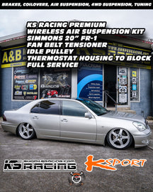 Lexus LS400 XF.10/XF.20 89-00 Premium Wireless Air Suspension Kit - KS RACING