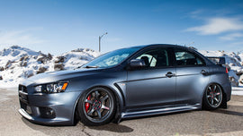Mitsubishi Lancer EVO 10 Air Lift Performance 3P Air Suspension with KS RACING Air Struts