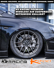 Mitsubishi Lancer Ralliart, 4WD 09-UP Premium Wireless Air Suspension Kit - KS RACING