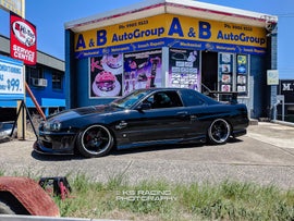 Nissan Skyline R34 Premium Wireless Air Suspension Kit - KS RACING