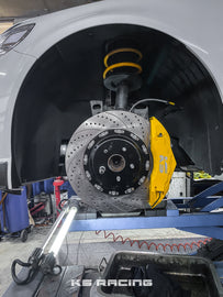 Front Super 8 Pot 405mm Floating Disc - KS RACING BRAKE KIT