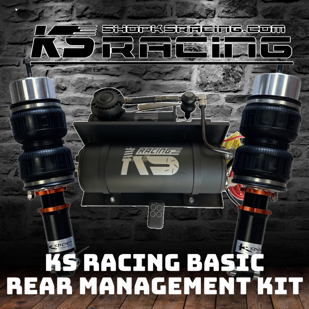 KS RACING Holden Commodore VE Rear Only Air Suspension Kit - Wireless Remote