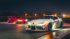 Toyota Supra A90 20-UP Air Lift Performance 3P Air Suspension with KS RACING Air Struts