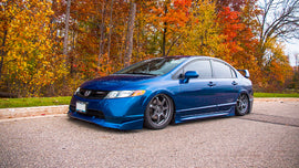 Honda Civic 8th Gen 06-11 Air Lift Performance 3P Air Suspension with KS RACING Air Struts