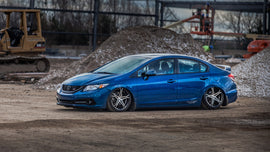 Honda Civic 9th Gen 12-15 Air Lift Performance 3P Air Suspension with KS RACING Air Struts