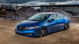 Honda Civic 9th Gen 12-15 Air Lift Performance 3P Air Suspension with KS RACING Air Struts