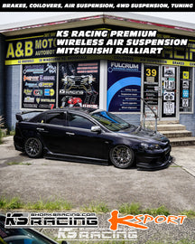 Mitsubishi Lancer Ralliart, 4WD 09-UP Premium Wireless Air Suspension Kit - KS RACING